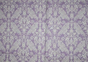 cotton quilting fabric 26" Riley Blake Purple medium damask - Picture 1 of 2
