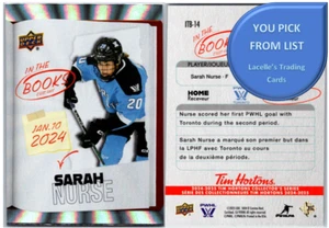 Rookies rétrospectifs Tim Hortons 2024-25 - DANS LES LIVRES (ITB) - U-Pick From List - Photo 1 sur 29