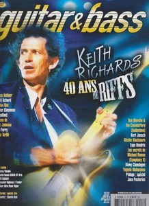 * GUITARIST & BASS N°17 KEITH RICHARDS / R BLACKMORE / M ROMEO / C ACHARD / AMOR - Picture 1 of 2