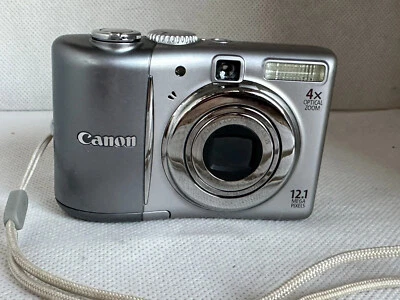 Canon PowerShot A1100 IS 12.1MP Digital Camera - Image 1 of 4