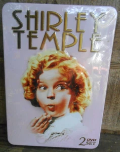 New Sealed Shirley Temple - Embossed Slim-Tin Packaging (DVD, 2012, 2-Disc Set) - Picture 1 of 4