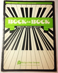Fred Bock: Bock to Bock - Cancionero para piano órgano duetos - Himnos y música gospel - Imagen 1 de 10