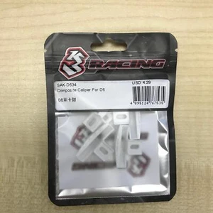 3RACING SAK-D634 PLASTIC COMPOSITE CALIPER FOR 1/10 SAKURA D6 S SPORT DRIFT CAR - Picture 1 of 1