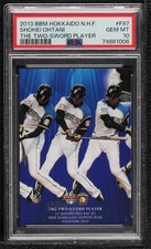 2013 BBM Hokkaido Nippon Ham Fighters Shohei Ohtani #F97 PSA 10 GEM MT