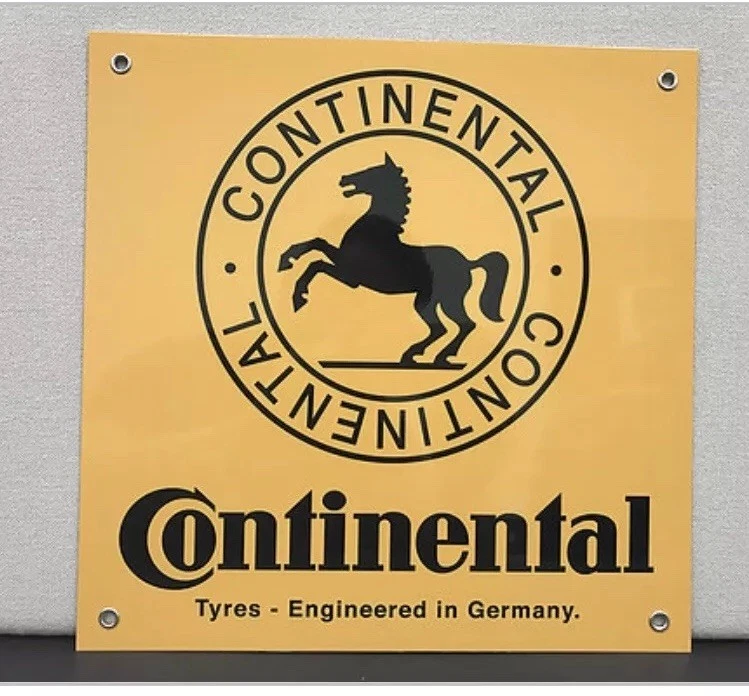 Continental Tires Reproduction Advertising Garage Sign - Image 1 of 1