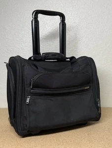 Tumi 22051D4 Borsa da Viaggio Solida a Rullo in Nylon Nero - Foto 1 di 4