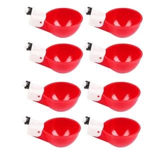 20 PCS Automatic Water Cups Poultry Drinker Waterer Chicken Ducks Quail Drinking - Picture 1 of 6
