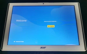 Acer Iconia One 10 B3-A40 10.1 Wi-Fi White Android 7.0 Tablet - Free Postage - Picture 1 of 16