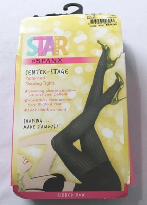 Medias modeladoras Star Power by Spanx para mujer escenario central JL3 negras talla E nuevas con etiquetas Foto 1 de 4