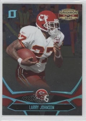 2008 Donruss Gridiron Gear Platinum O's /25 Larry Johnson #50 - Image 1 of 2