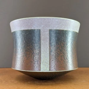 UWE LERCH DEUTSCHE STUDIOKERAMIK SCHALE KUMME GERMAN STUDIO ART POTTERY - Bild 1 von 10