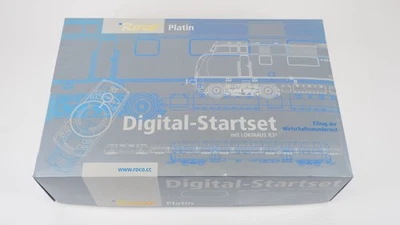 Roco H0 41250 Start Set Personenzug Diesellok V 200 004 DB Gleichstrom Digital - Bild 1 von 4