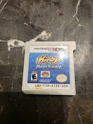Kirby Planet Robobot Nintendo3DS 2016 Authentic Tested Cartridge Only Smoke Free - Image 1 of 2