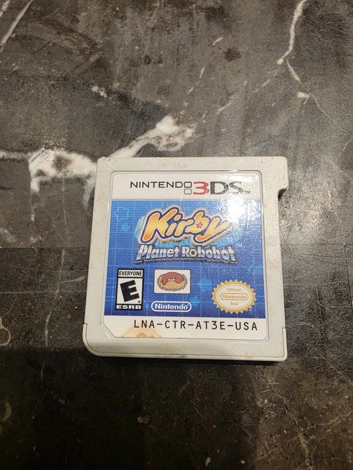 Kirby Planet Robobot Nintendo3DS 2016 Authentic Tested Cartridge Only Smoke Free - Image 1 of 2
