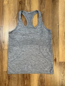 Lululemon Racerback Tank Top Women’s Size 12 Grey - Picture 1 of 6