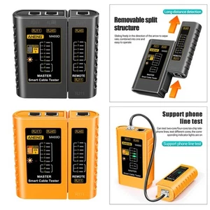 Ethernet-Kabeltester UTP-Ethernet-Tool RJ1145 Cat5 Cat5E Cat6 für - Afbeelding 1 van 15