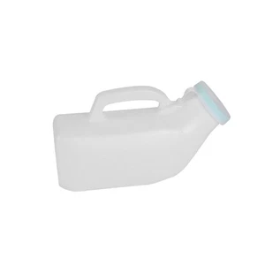 Urinal Bottles Male 1200ml Portable Spill Proof Pee Containers for Men 2pcs - Picture 1 of 7