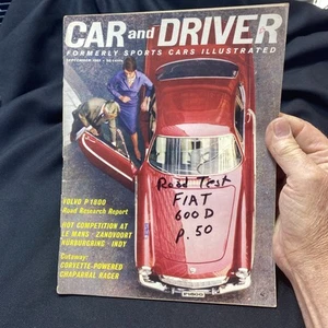 Car And Driver Magazine September, 1961 - Picture 1 of 12
