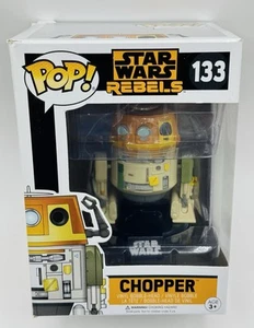 Funko Pop! Star Wars Rebels Chopper #133 Cartoon Droid Damaged Box - Picture 1 of 6