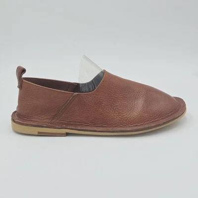 Damenschuhe MOMA 37 Mokassins Slip On Brown Echtes Leder 101DA - Bild 1 von 4