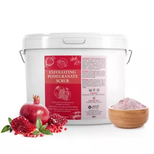 Pomegranate Exfoliating Body and Facial Scrub - 128oz - Professional Size - Picture 1 of 5