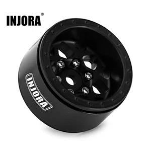Rueda desplazada INJORA 1.0 Beadlock - llanta de aluminio de 4,7 mm para oruga RC 1/24 1/18 (4) - Imagen 1 de 10