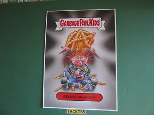 ADAM (BOMBA) ANARCHY 2020 GPK BIZZARRE HOLIDAYS POSTER LE - Foto 1 di 4