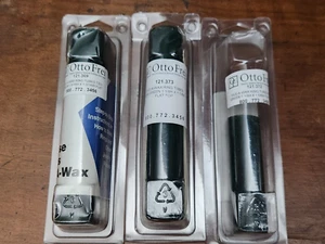 3 Ferris File A Wax GREEN Ring Tubes for Jewelry Design & Repair Tools 3 SIZES - Picture 1 of 5