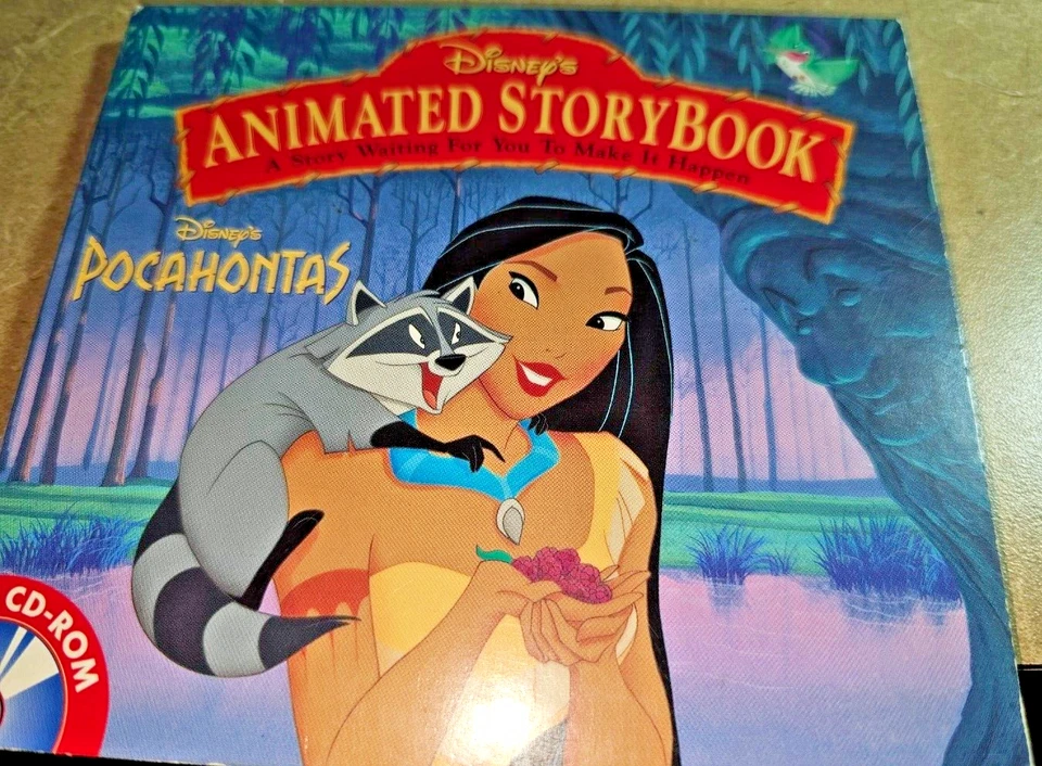 Disney POCAHONTAS win/mac ANIMATED STORYBOOK rated e PC-CD ROM - Image 1 of 1
