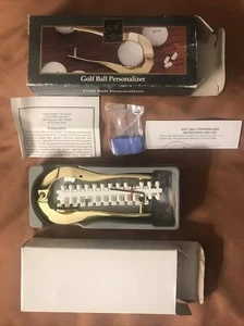 Golf Ball Personalizer Press Monogrammer For Golf Balls By Golf Elite. - Picture 1 of 22