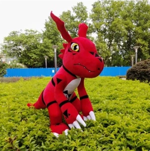 24'' Anime Digital Monster Guilmon Digimon Stuffed Plush Doll Toy Cartoon Gift - Picture 1 of 3