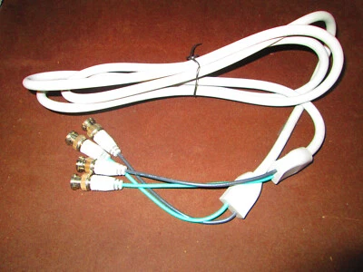 7ft 2 BNC Male To 2 BNC Male Style 2919 30V 80C E101344 VW-1 low voltage cable - Image 1 of 4