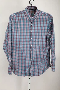 Peter Millar Shirt Mens Extra Large Multicolor Plaid Button Down Summer Comfort - Picture 1 of 9