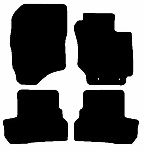 Tailored For Suzuki Jimny 2018 onwards Black Basic Car Mats Autostyle - Picture 1 of 4