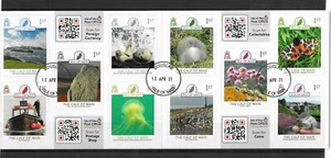 Cept 2021 oo NEU Insel Man , MH 2694-2703 Markenheft Gestempelt siehe scan - Picture 1 of 2