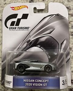 Hot Wheels NISSAN CONCEPT 2020 VISION GT Gran Turismo Real Riders Retro Entertai