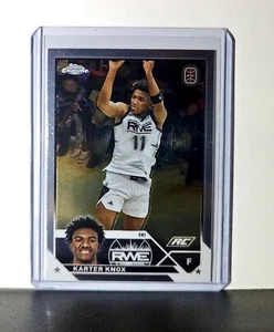 Tarjeta de novato Karter Knox 2023-24 Topps cromada horas extras #89 RWE - Imagen 1 de 2