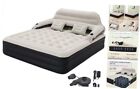Size Air Mattress With Headboard And Pump,Blow Up Mattress Inflatable Bed King