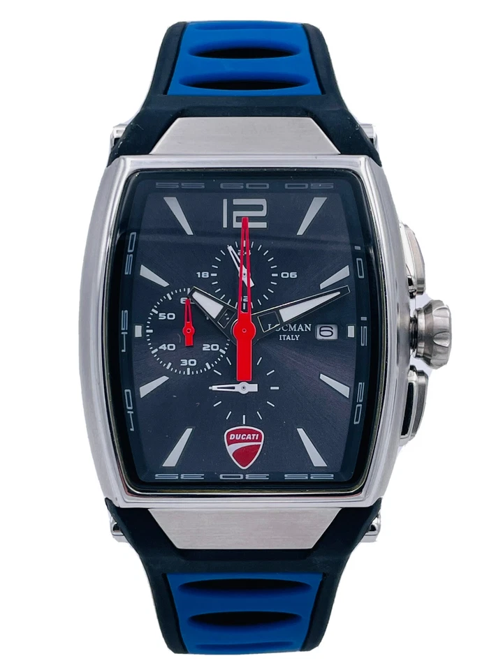 Orologio da polso Locman Ducati Cronografo al Quarzo Cassa in acciaio e Titanio