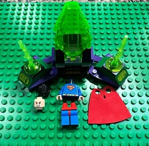 Lego New Superman Minifigure Blue Suit Super Hero 76096 Dc Comics kryptonite - Picture 1 of 4
