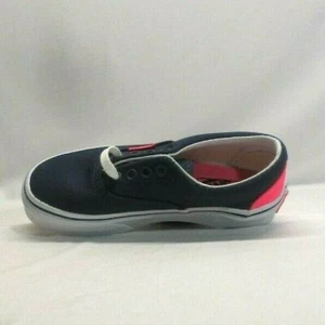 Vans Kids Era (heel pop) Casual Shoes, Color Dress/blues-Neon/Pink size 11 young - Picture 1 of 7