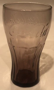 Vintage Smoked Coca-Cola Glass - Picture 1 of 1