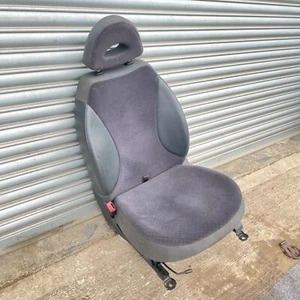FIAT PANDA 169 FRONT SEAT FABRIC 5DR NSF LH PASSENGER FRONT LEFT SIDE 03-11 - Picture 1 of 12