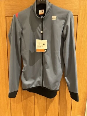 Sportful Fiandre Light Jacket Norain Cycling 1120021 435 Medium Blue Sea RRP£150 - Image 1 of 4