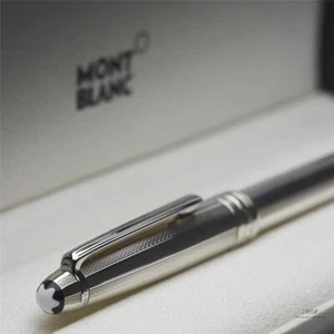 Montblanc Solitaire 925er Pure Silver No. 144 Classique Füller NEU + OVP - Picture 1 of 7