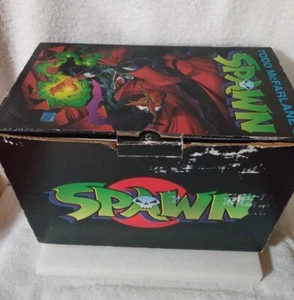 Cómic corto vintage Todd Mcfarlane's Spawn Collectors Box 1992 usado vacío - Imagen 1 de 18