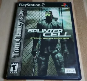 PS2 Splinter Cell - Stealth Action Redefined Sony PlayStation - Picture 1 of 9