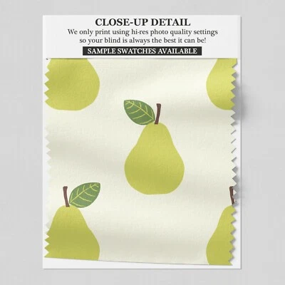 32 Pears Printed Roller Blind - blackout FREE UK delivery - Image 1 of 4