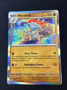 2023 Pokémon 151 Marowak 105 /165 English TCG Holographic Holo - Picture 1 of 4
