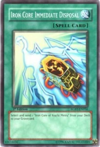 Iron Core Immediate Disposal - RGBT-EN056 - Common - 1st Edition - YuGiOh - Picture 1 of 4